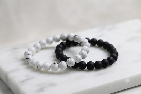 Yin Yang Bracelet Stack