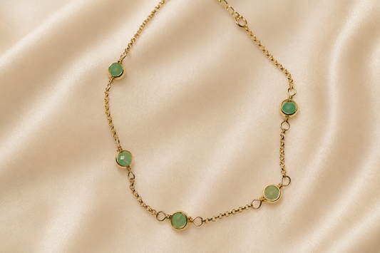 Aventurine Drop Bracelet
