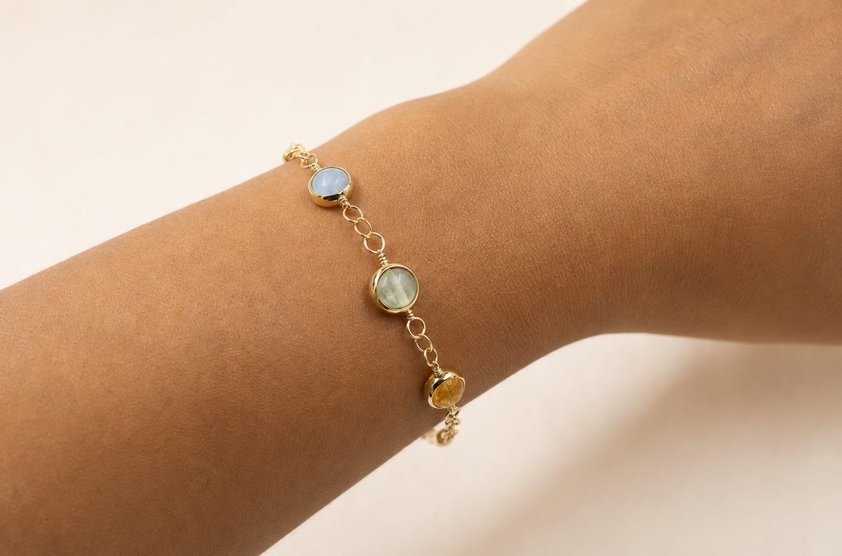 7 Chakra Orb Bracelet