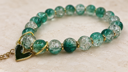 Forest Crackle Bracelet