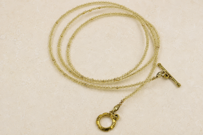 Cat Eye Wrap Bracelet (Champagne)