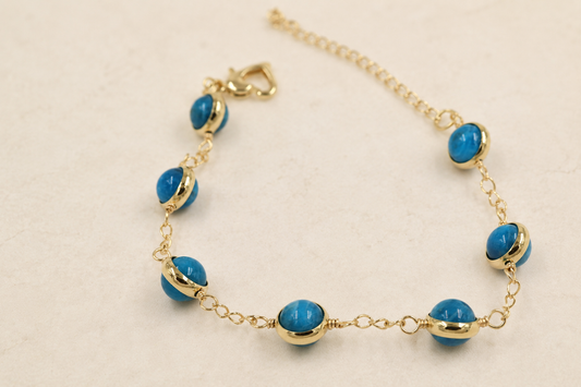 Apatite Orb Bracelet