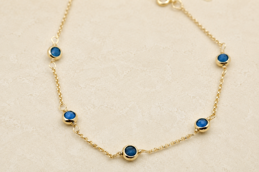 Apatite Drop Bracelet