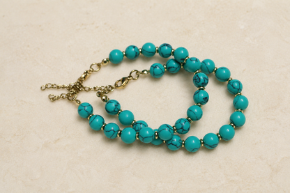 Turquoise Howlite Bracelet