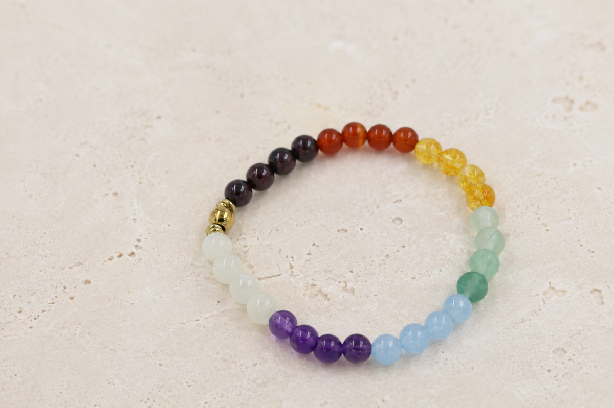 7 Chakra Stretch Bracelet