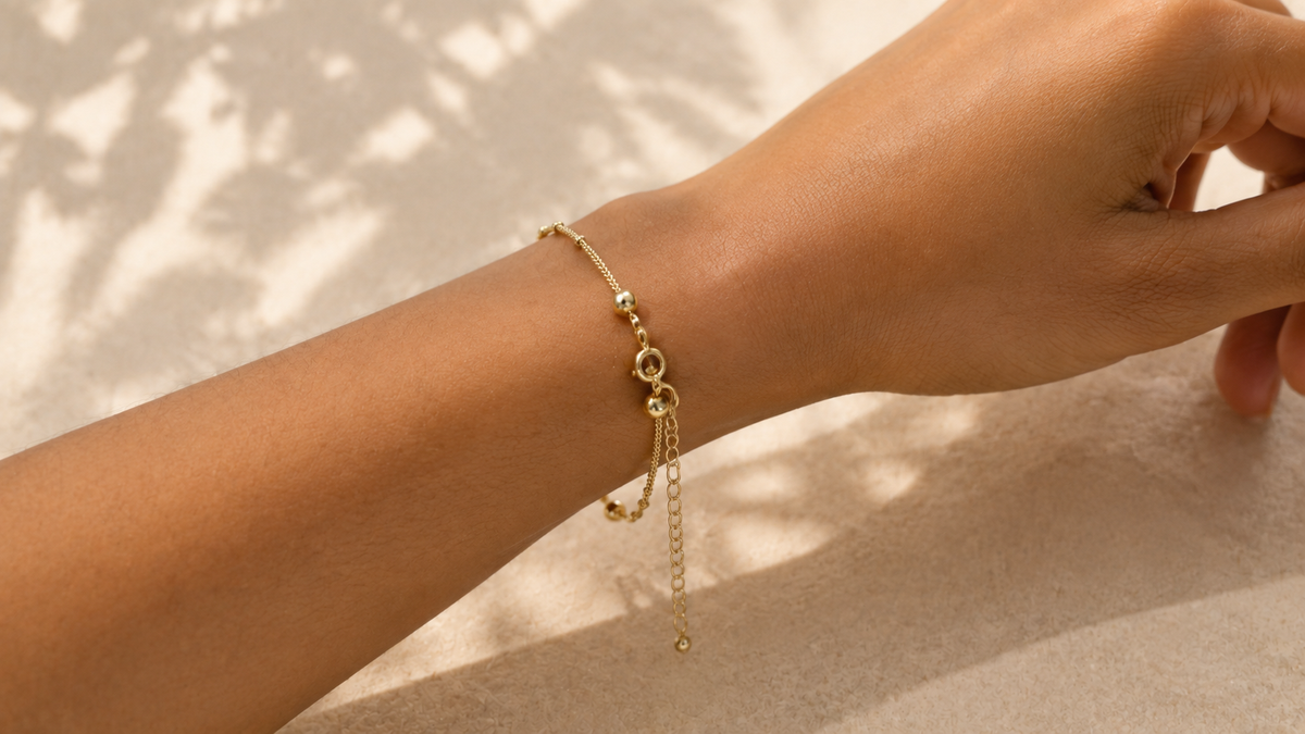 Dainty Satellite Bracelet (Single Layer)