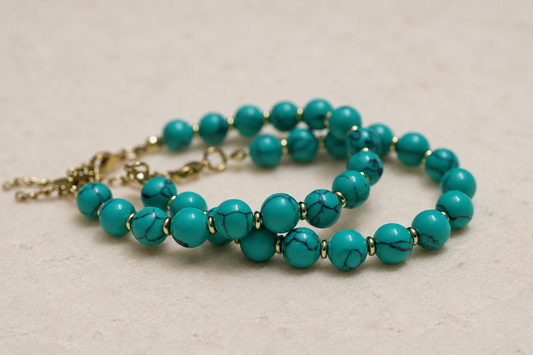 Turquoise Howlite Bracelet
