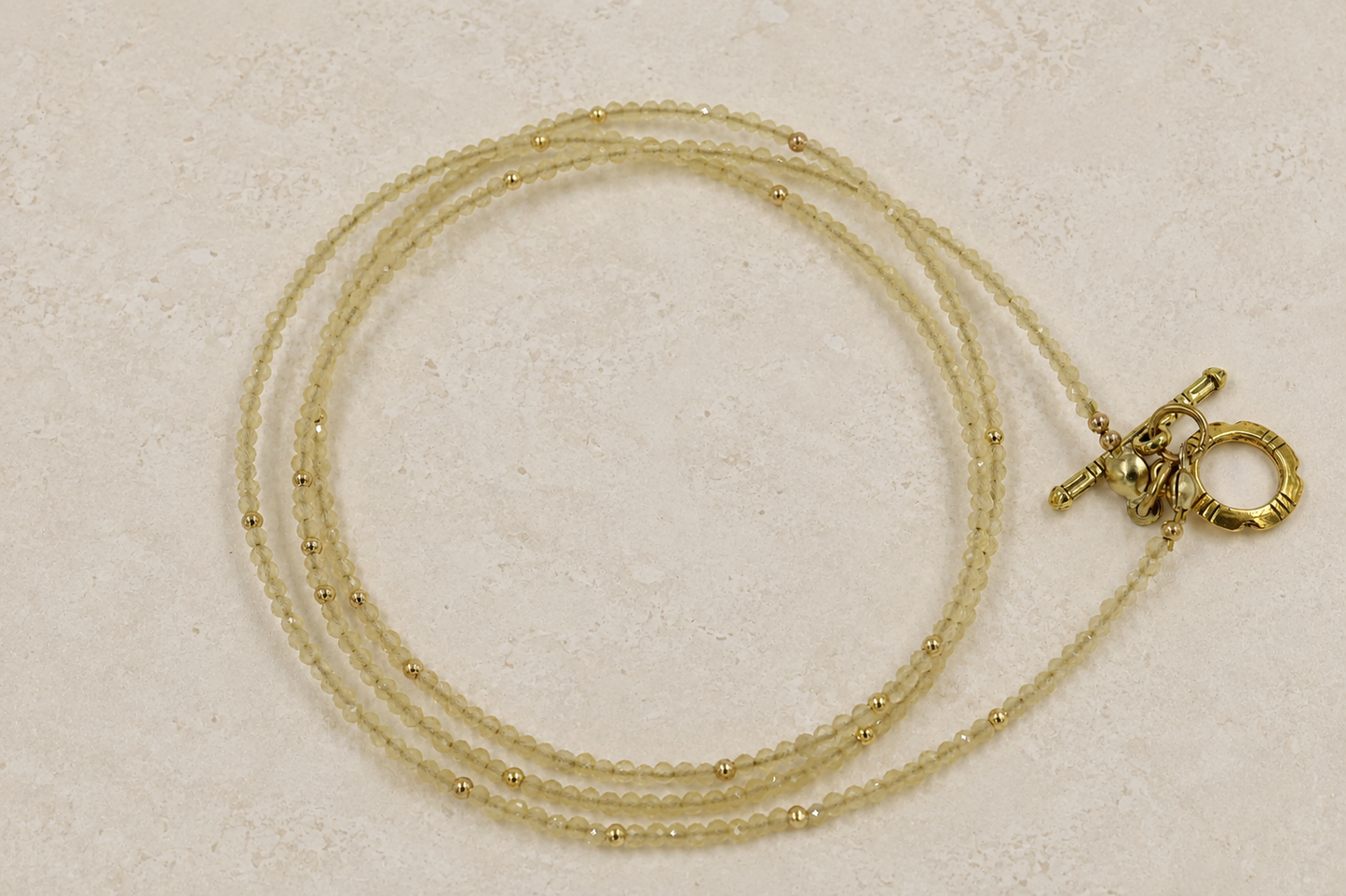 Cat Eye Wrap Bracelet (Champagne)