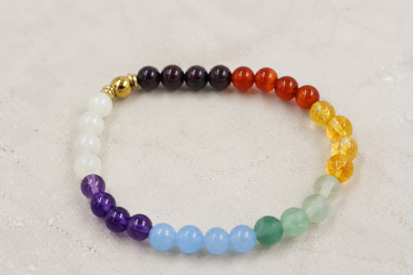 7 Chakra Stretch Bracelet