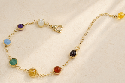 7 Chakra Orb Bracelet