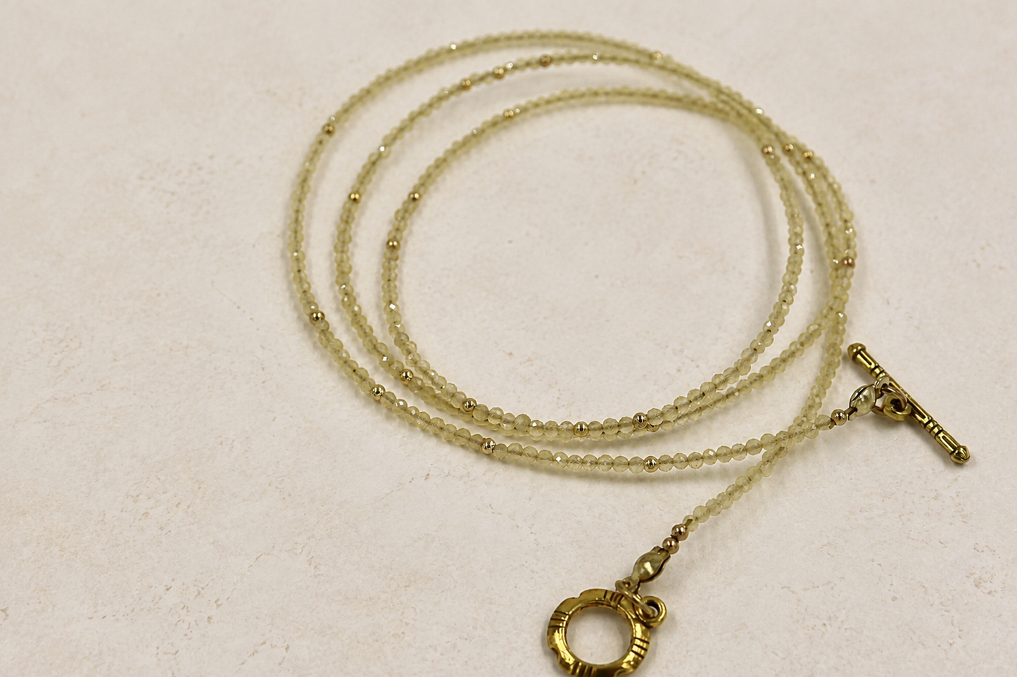 Cat Eye Wrap Bracelet (Champagne)