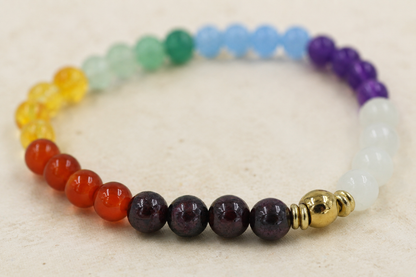 7 Chakra Stretch Bracelet