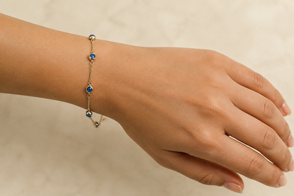 Apatite Drop Bracelet