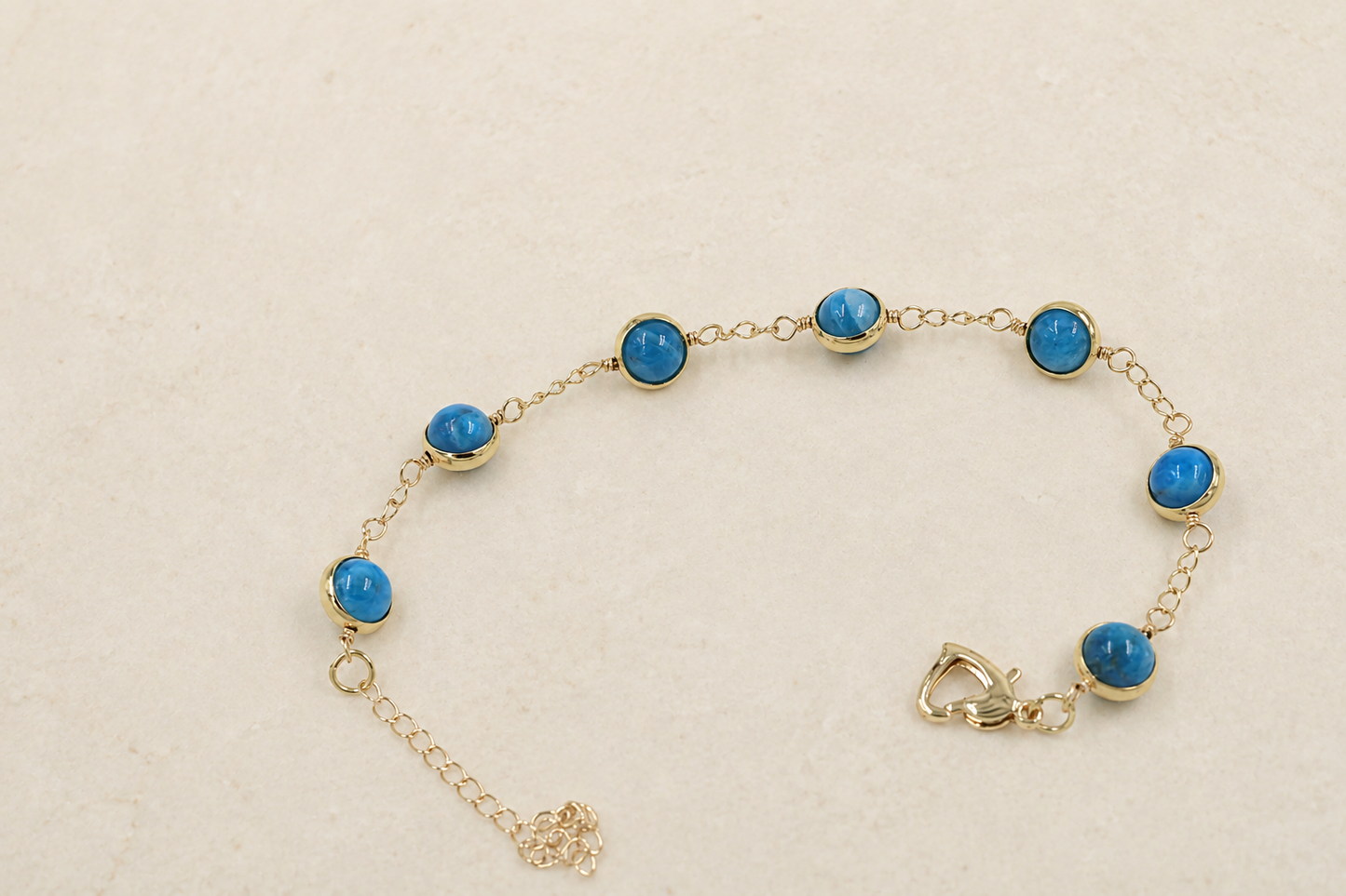 Apatite Orb Bracelet