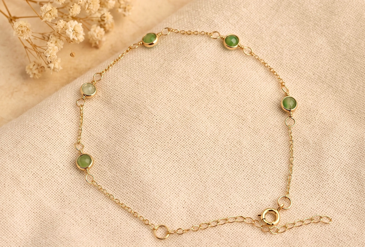 Aventurine Drop Bracelet