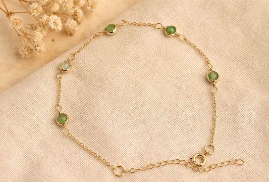 Aventurine Drop Bracelet