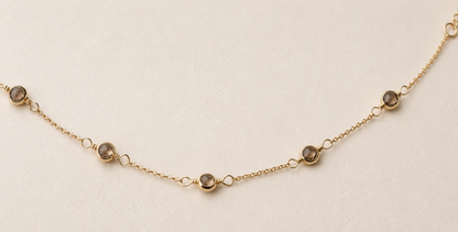 Obsidian Drop Bracelet