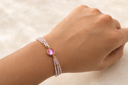 Blush Halo Bracelet