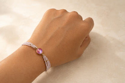 Blush Halo Bracelet