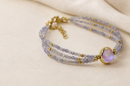 Lilac Halo Bracelet